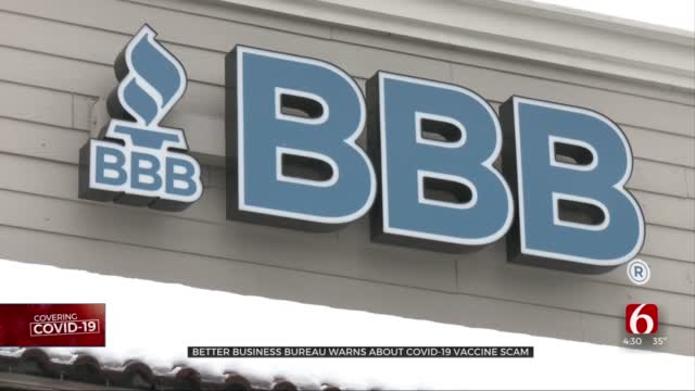 Better Business Bureau Warns Of COVID-19 Vaccine Scams