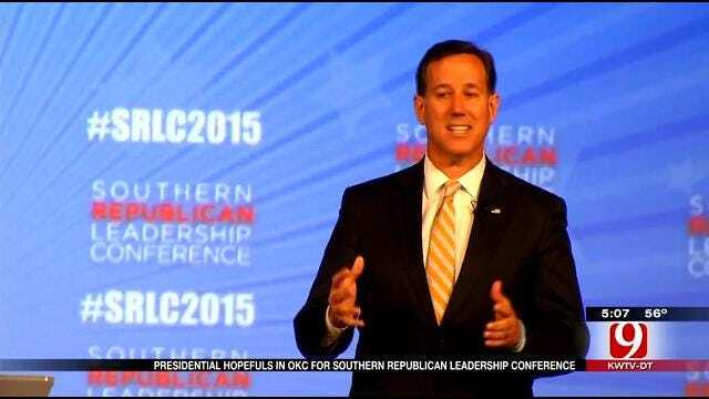 Presidential Hopefuls In OKC For Southern Republican Leadership Conference