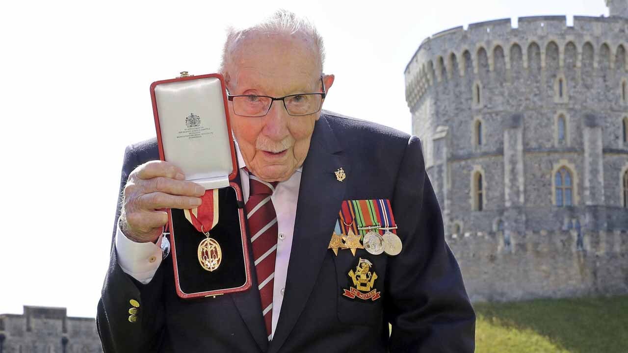 Capt. Sir Tom Moore, UK Veteran Who Walked For NHS, Dies At 100