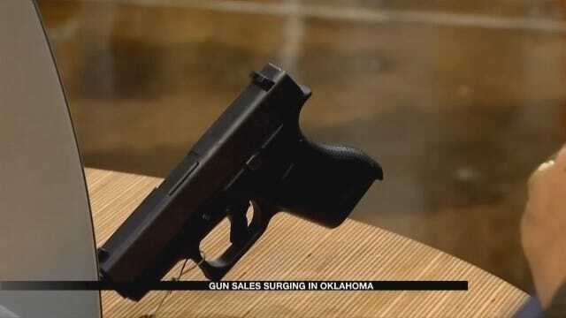 Gun Sales On The Rise In OKC