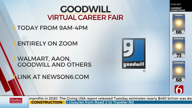 Goodwill Holding Virtual Career Fair