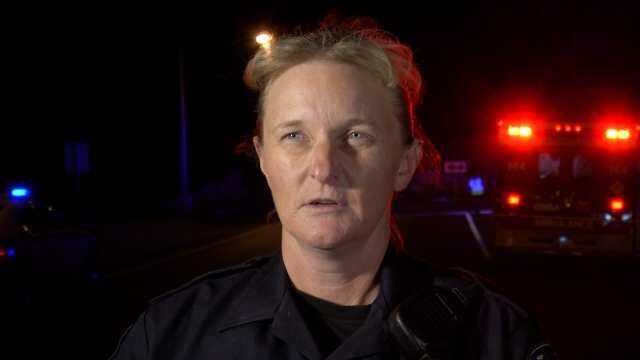 WEB EXTRA: Tulsa Police Cpl. Tami Manz Talks About Fatal Crash