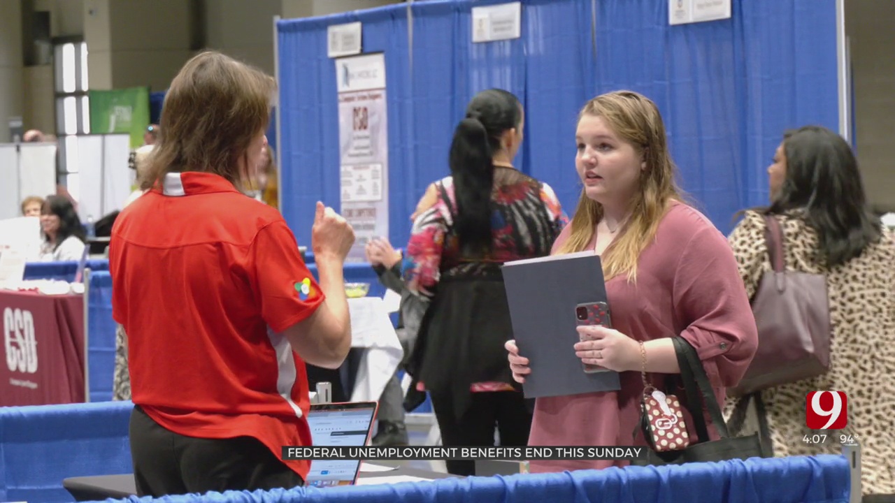 OESC Holds Job Fair In OKC As Federal Unemployment Benefits End Sunday