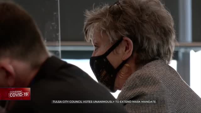 Tulsa City Council Unanimously Passes Mask Ordinance Extension 