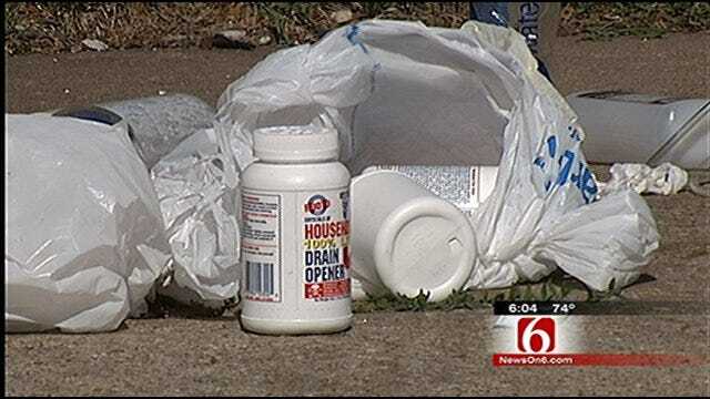 Tulsa Car Wash Employee Discovers Meth Lab Remnants In Dumpster
