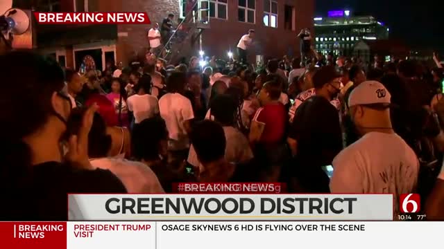 Peaceful Protests Turn Into Party In Greenwood 