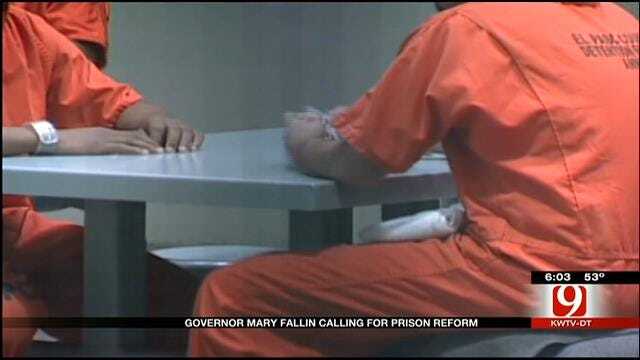Governor Mary Fallin Calls For Prison Reform