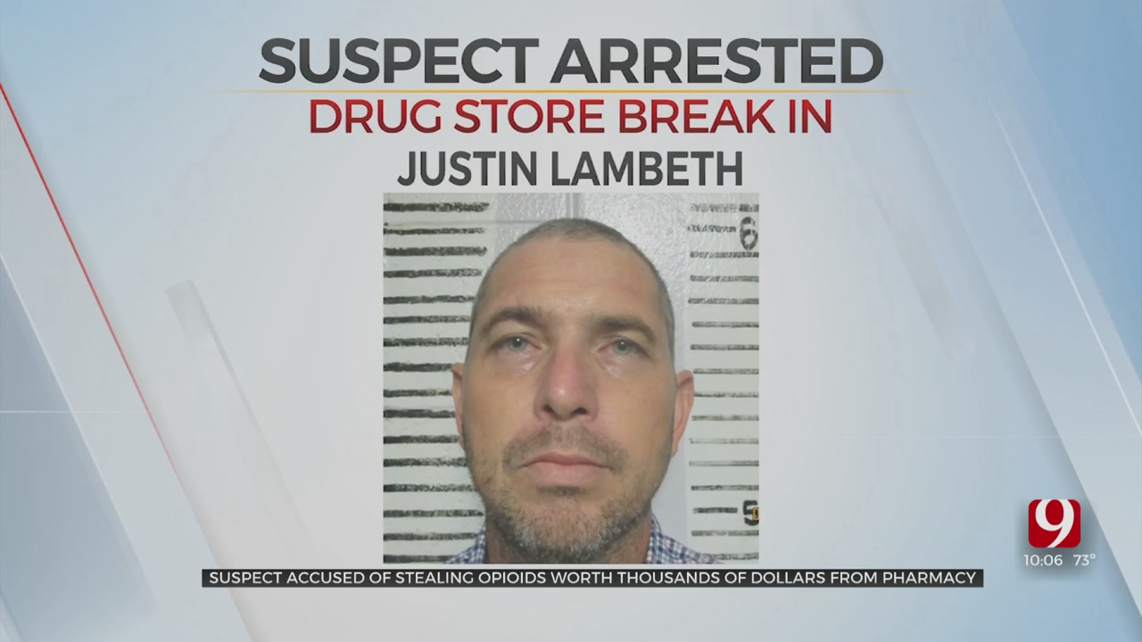 Thousands Of Opioids Stolen From Drug Store, 1 Suspect Arrested 