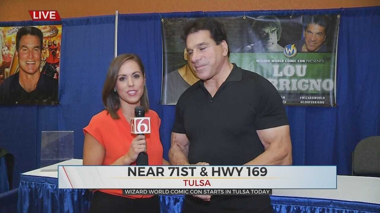 WATCH: Lou Ferrigno Talks With News On 6's Tess Maune