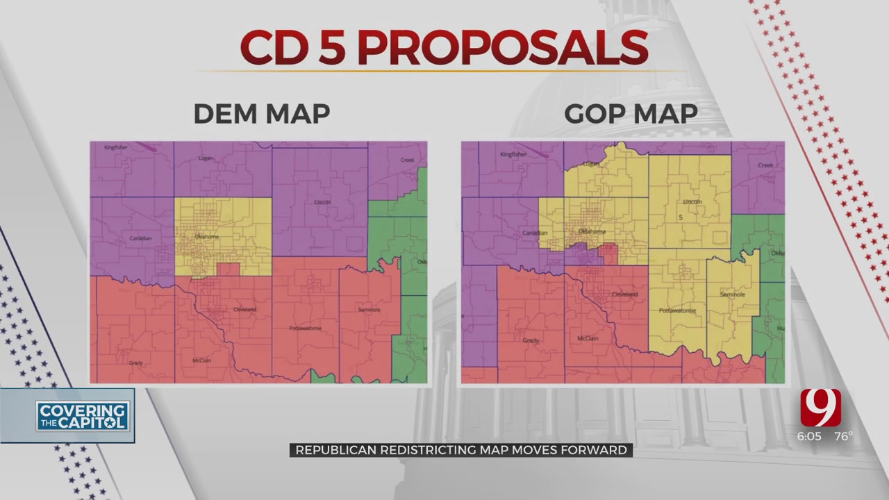 Oklahoma GOP's Congressional Map Moves Forward While State Democrats' Map Fails in Committee