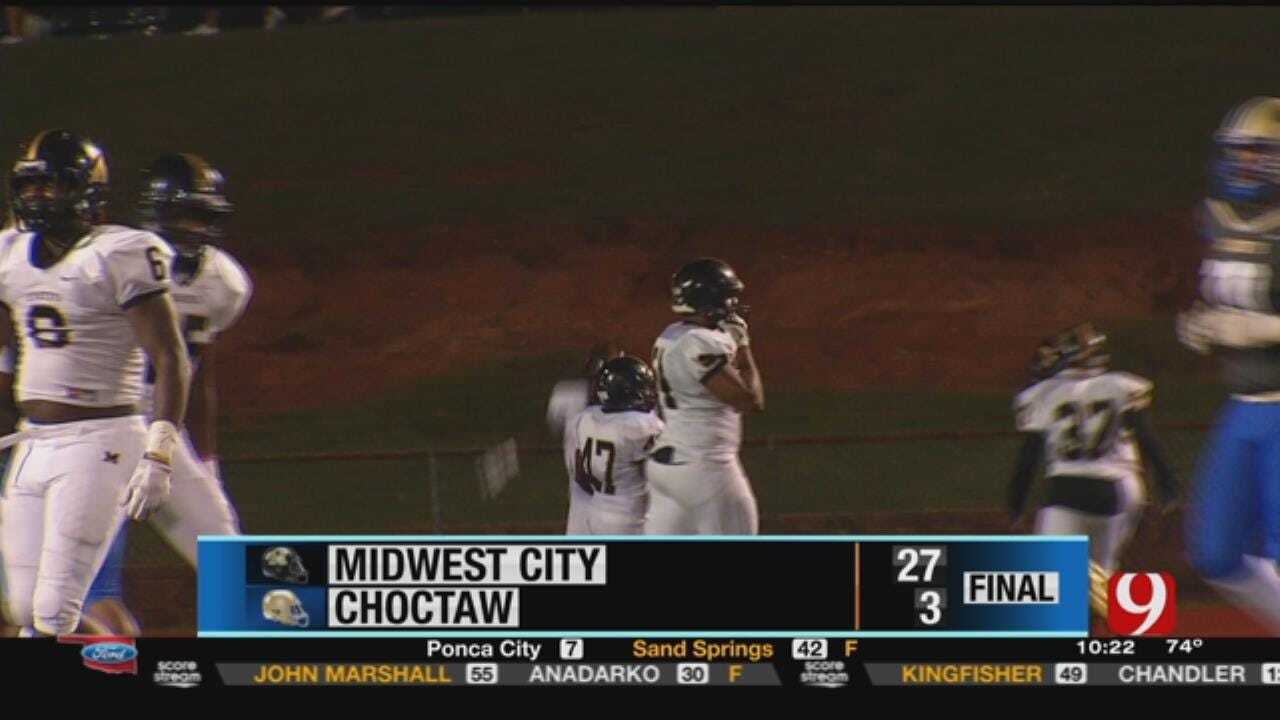 Midwest City 27 at Choctaw 3