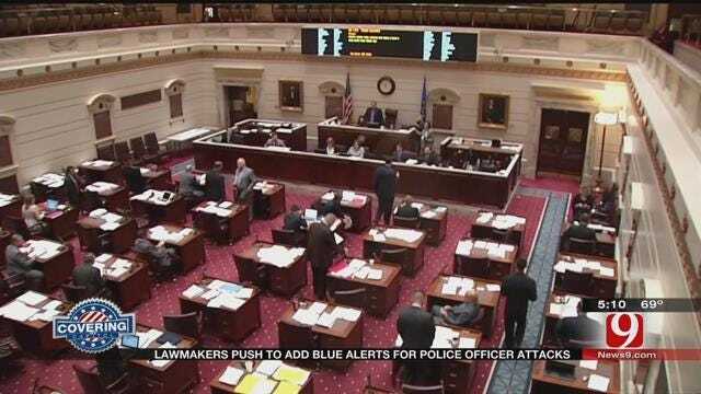 OK Lawmaker Looks To Pass 'Blue Alert' Bill For Police Safety