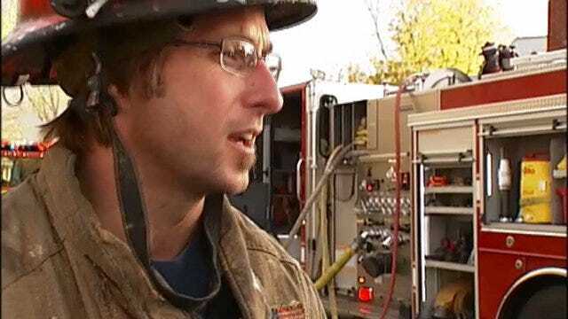 WEB EXTRA: Tulsa Fire Captain Keith Beck Talks Vacant House Fire