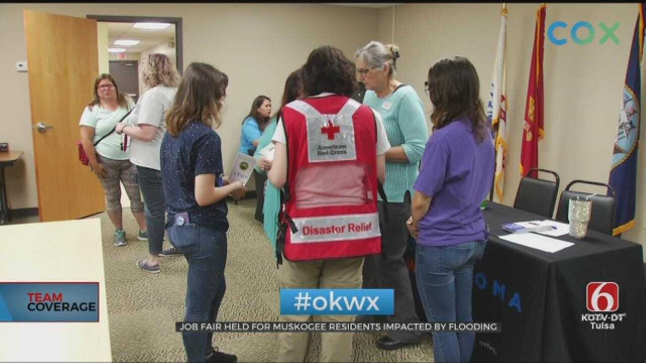 Job Fair Held For Muskogee Residents Impacted By Flooding