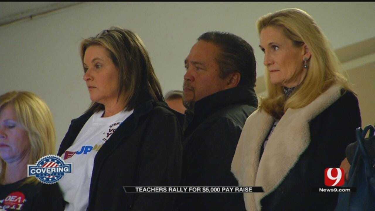 Teachers Voice Support For ‘Step Up’ Plan At State Capitol