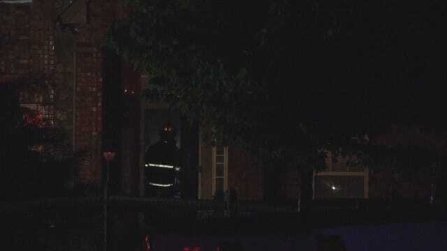 WEB EXTRA: Scenes From Coweta-Area House Fire