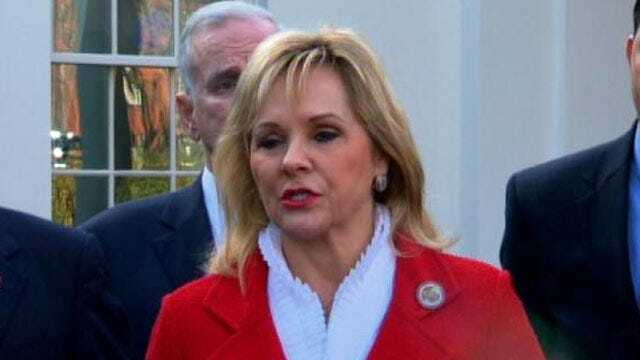 WEB EXTRA: Oklahoma Governor Mary Fallin Speaking Outside The White House