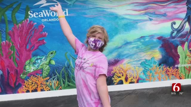 WATCH: 11-Year-Old Faith Cowherd On Her Trip Of A Lifetime In Orlando
