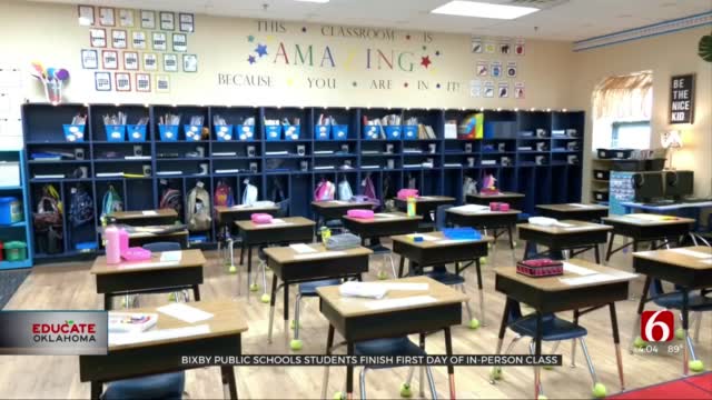 Bixby Students Return To The Classroom 