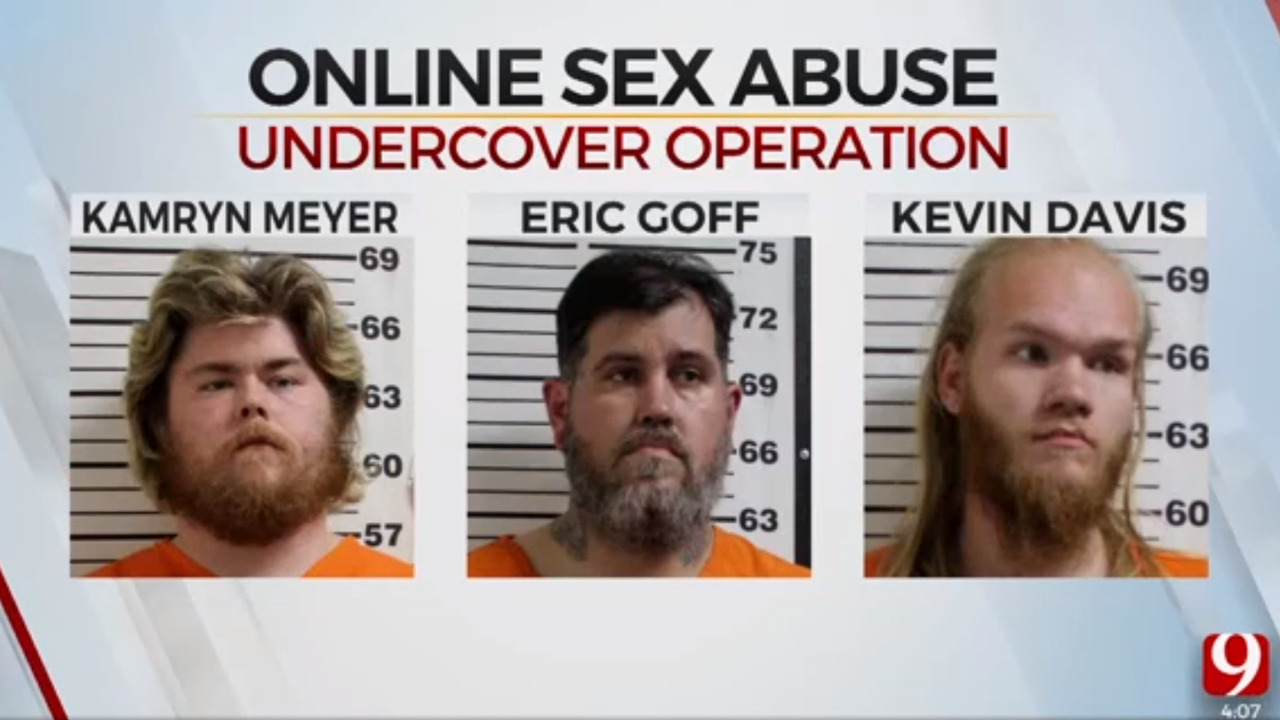 3 Men Arrested During Cleveland Co. Child Sex Abuse Operation