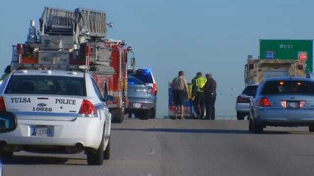 WEB EXTRA: Video From Scene Of Motorcycle Crash On Highway 169