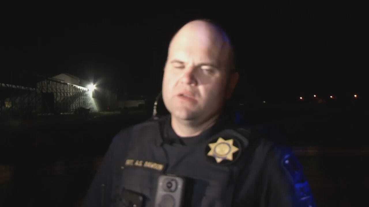WEB EXTRA: Tulsa Police Sgt. Adam Dawson Talks About Chase, Arrests