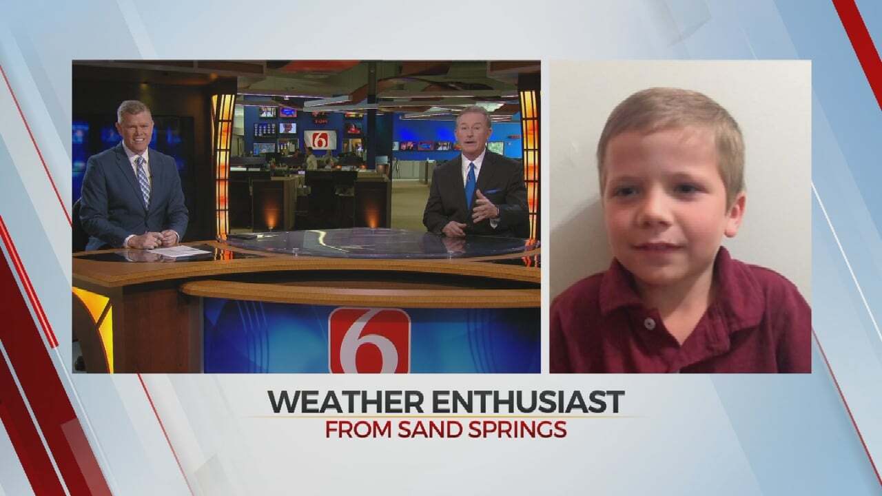 Little Meteorologist Jake Shares His Thoughts With News On 6