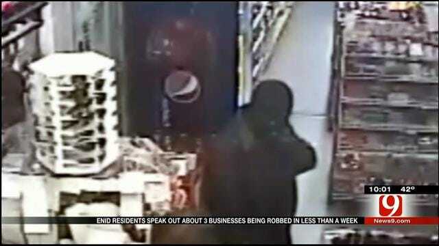 Enid Residents On Edge After String Of Armed Robberies