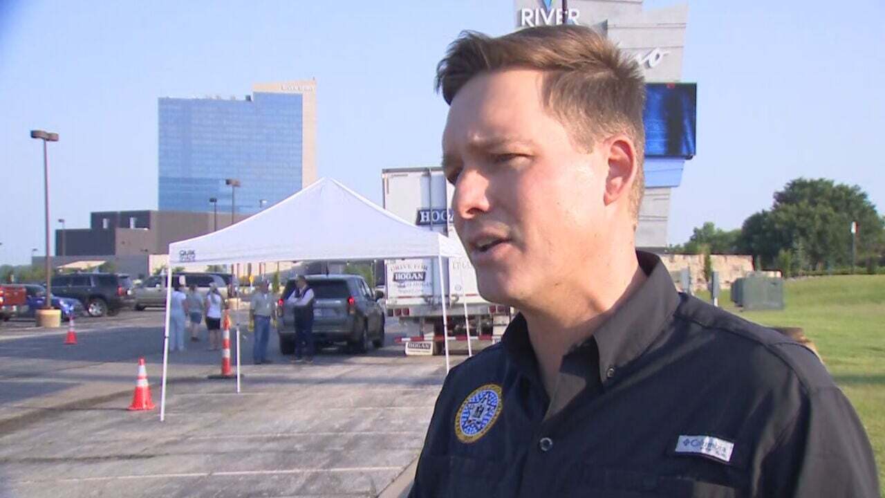 Lieutenant Governor Matt Pinnell Discusses Storm Recovery Efforts In Green Country