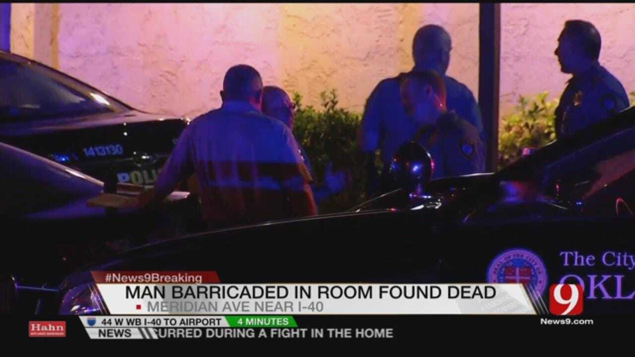 Man Dies After Barricading Himself Inside Hotel Room In S. OKC