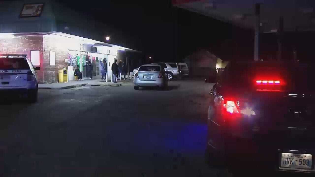 WEB EXTRA: Video From Scene Of Tulsa Convenience Store Shooting
