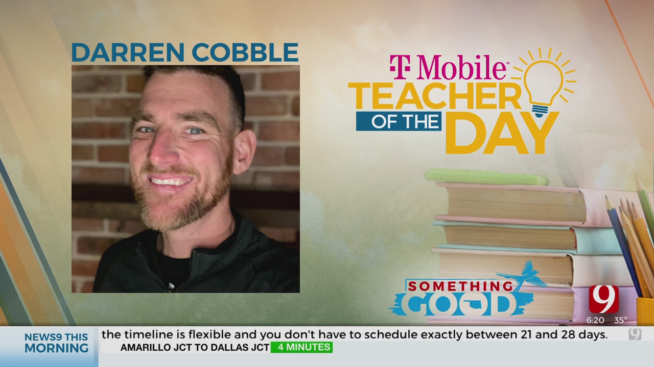 Teacher Of The Day: Darren Cobble