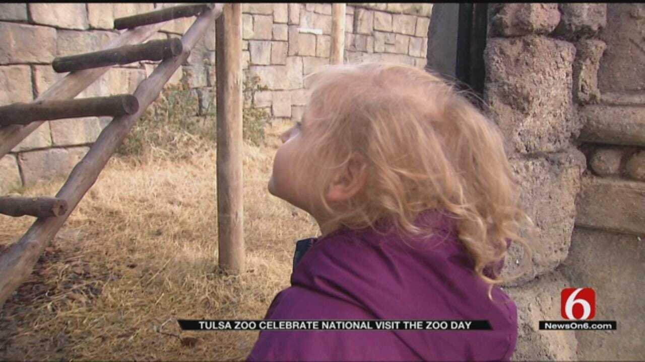 Guests Take Advantage Of National Visit The Zoo Day