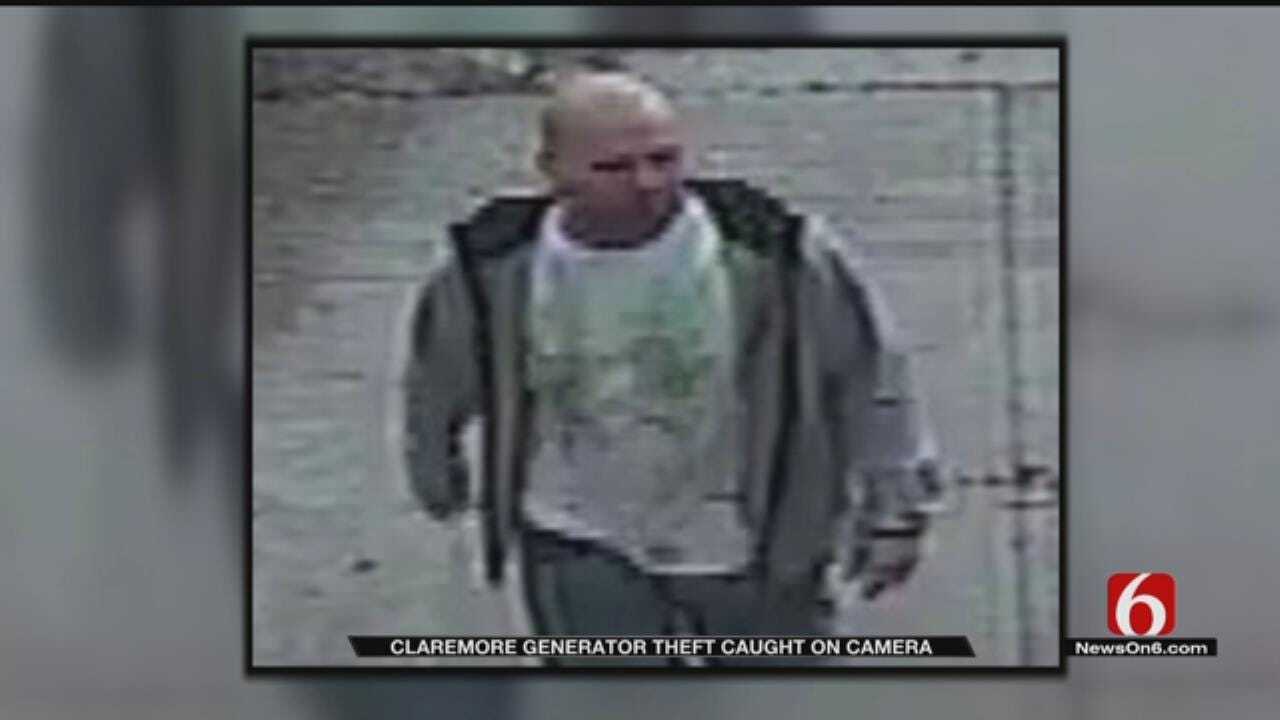 Man With Devil Tattoo Steals Generator From Store, Claremore Police Say