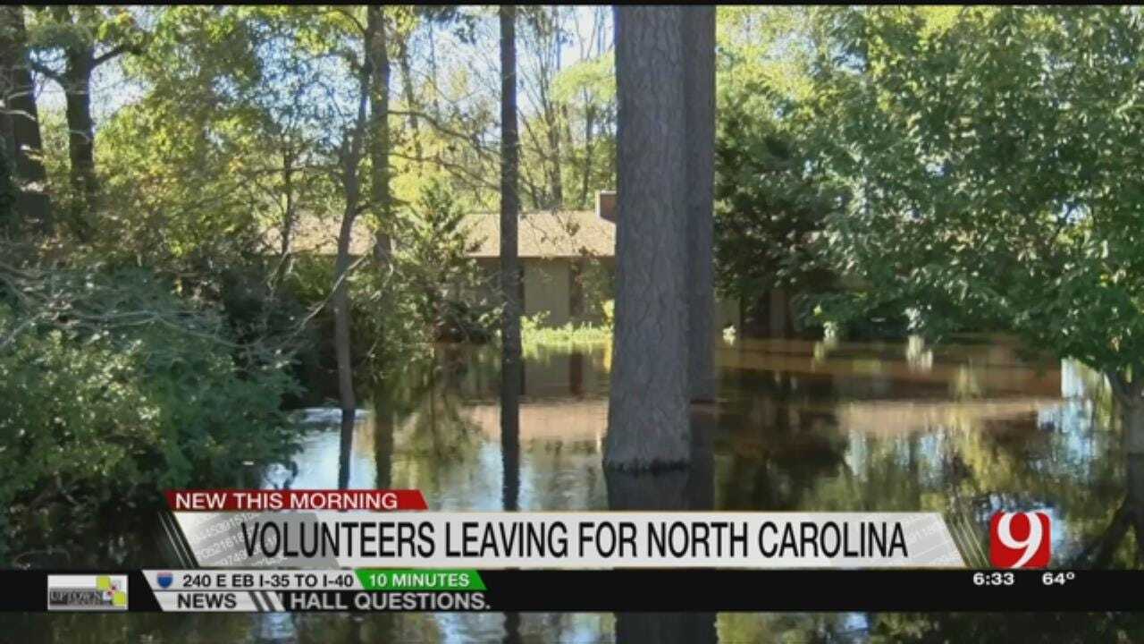 Oklahomans Head To North Carolina To Help Hurricane Victims