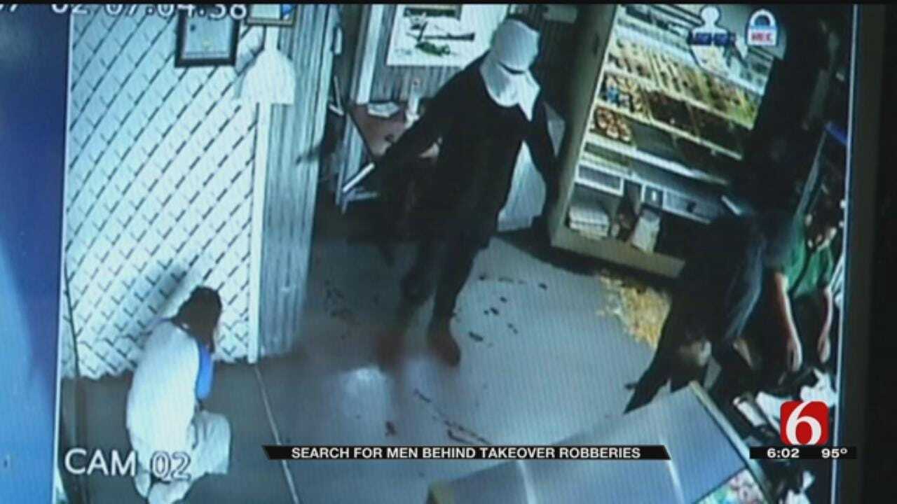 Takeover-Style Robbers Suspected Of Hitting Multiple Tulsa Businesses