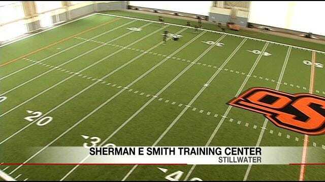 OSU Football Gets New Indoor Practice Facility