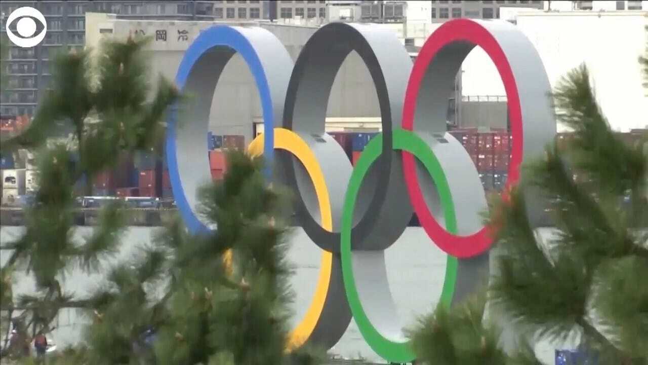 WATCH: Olympic Rings Arrive In Tokyo Bay