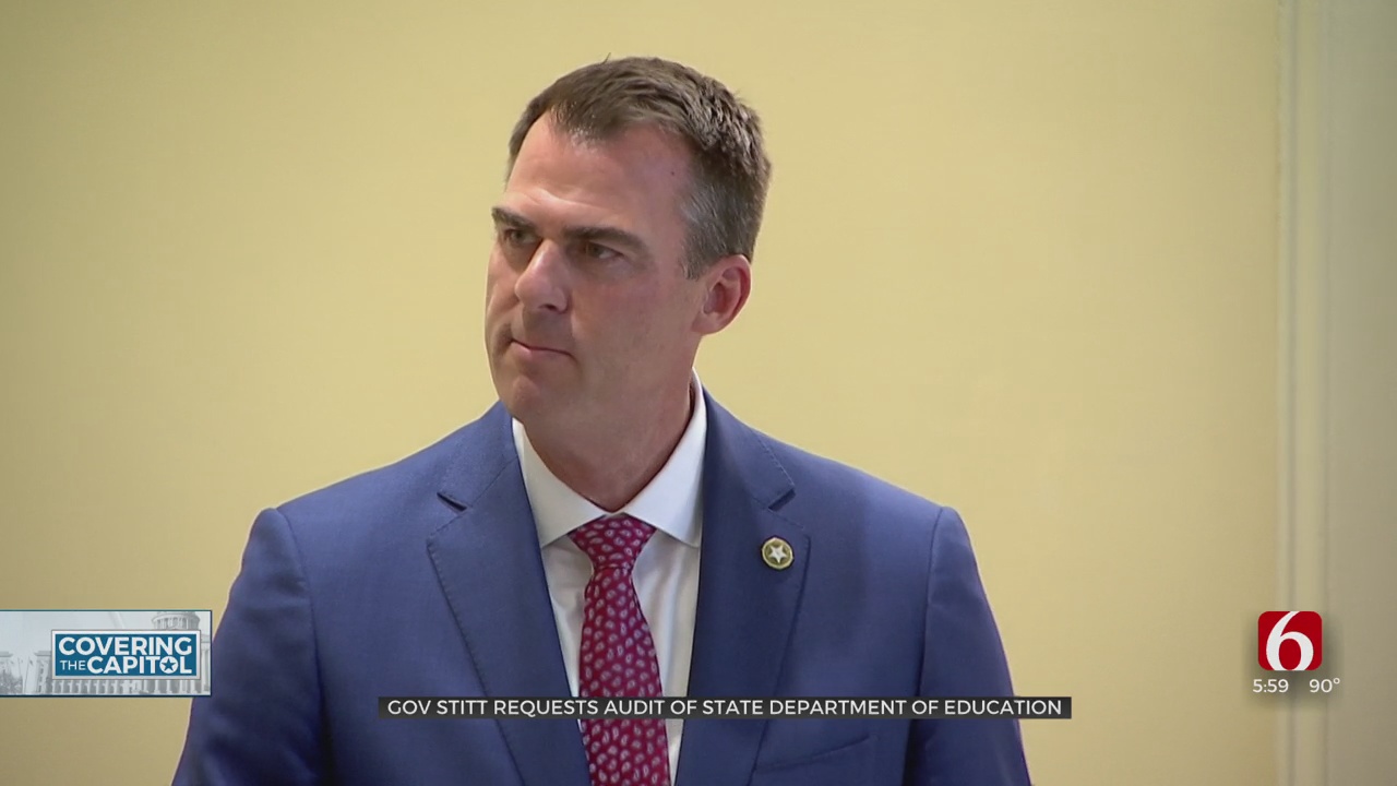 Gov. Stitt’s Call For Department Of Education Audit Marks First In State History 
