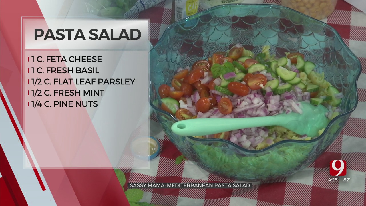 Sassy Mama: Mediterranean Pasta Salad