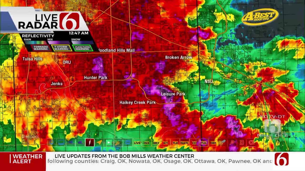 Live Updates: Tracking Severe Storms In NE Oklahoma