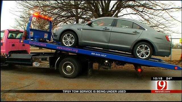 AAA: Tipsy Tow Service Being Under Used