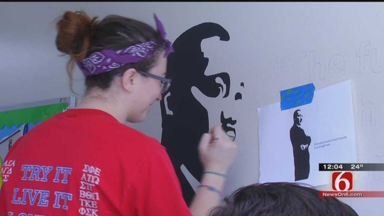 Volunteers Help Tulsa School In MLK Jr. Day Of Service