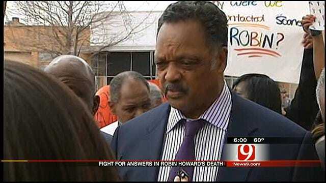 Jesse Jackson Leads Rally In OKC For Man Who Died In Police Custody