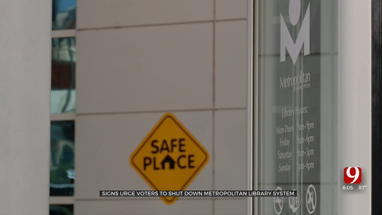 Metropolitan Library System Addresses Signs Urging Voters To Shut Them Down 