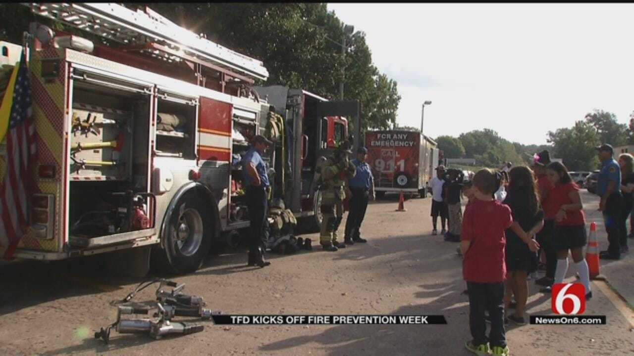 Tulsa Fire Department Kicks Off Fire Prevention Week
