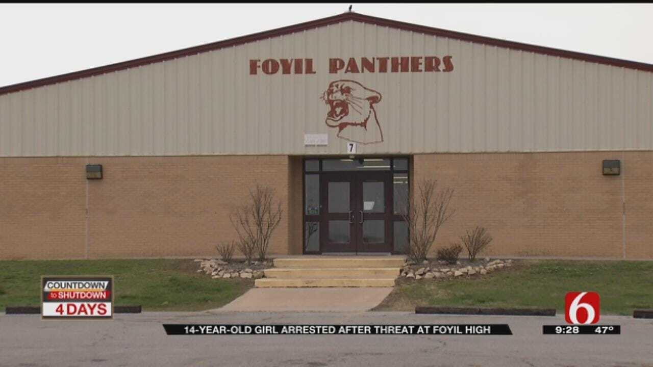 Foyil Student Arrested After High School Threat