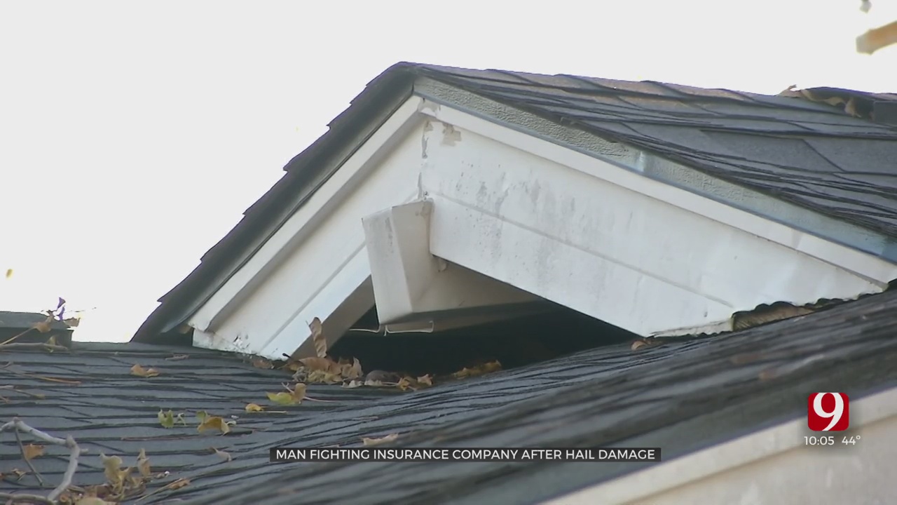 Norman Veteran Continues Struggle With Roof Repairs Following April Hailstorm