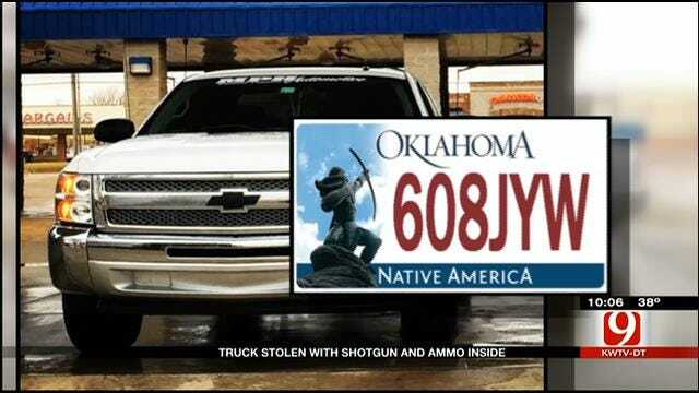 Truck Loaded With Hunting Gear Stolen From NW OKC Driveway