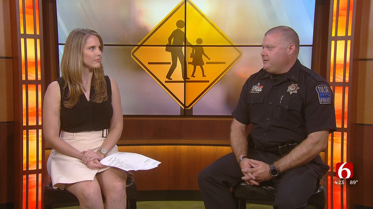 Tulsa Police Lieutenant Shares How To Keep Children Safe During School